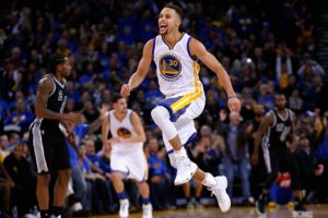 steph curry celebration